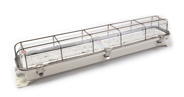 GL-281CD-140005 26W 230VAC IP67 4000K (решетка,БАП) "лапы v2" АМЭО светильник светодиодный аварийный