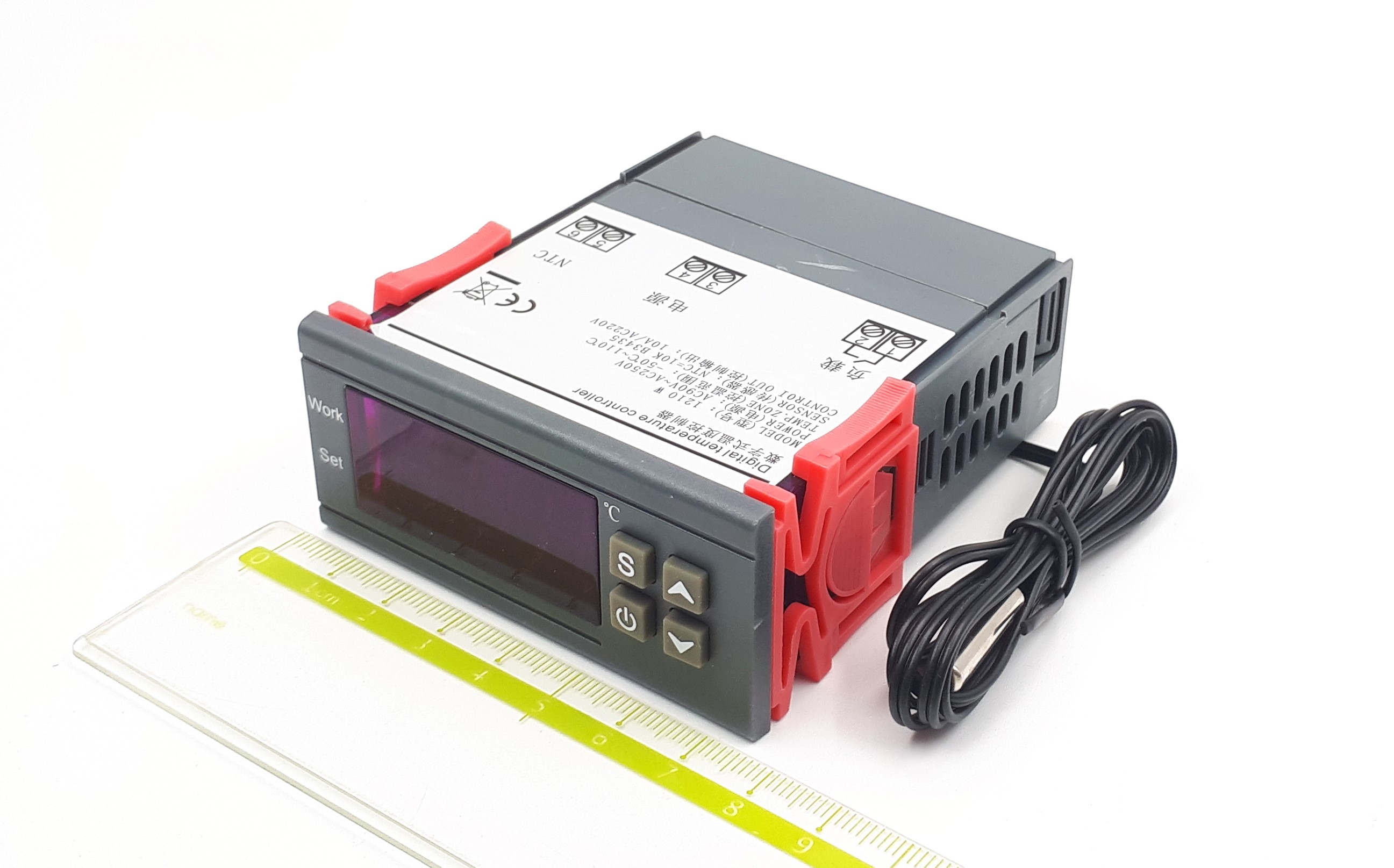 MH1210W NTC -50+110°С 10А 250VAC контроллер температурный (35x75х85mm)