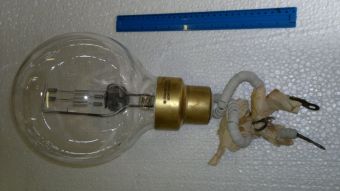 3000W 110V КПЖ 110-3000 лампа накаливания прожекторная