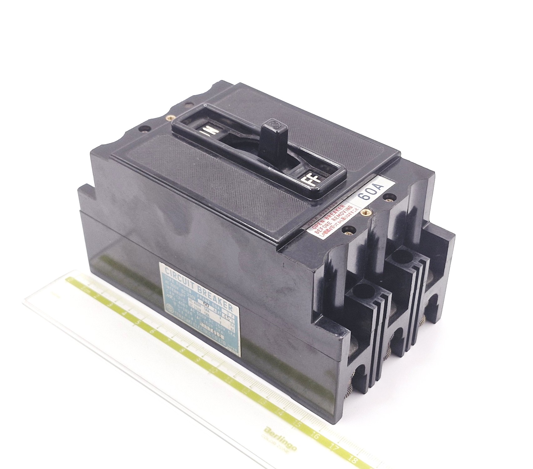 TO-60B 60A 3P 5kA  500V/-250V Terasaki выключатель автоматический