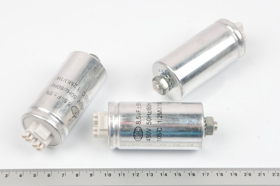 CBB60 8,5mF 450V 50/60Hz 1,2mOm/1W CQC конденсатор электролитический (пусковой)