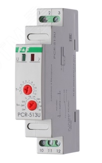 PCR-513U 0,1s-24d 12-264VAC/DC 8А 1Р реле времени программируемое с задержкой включения