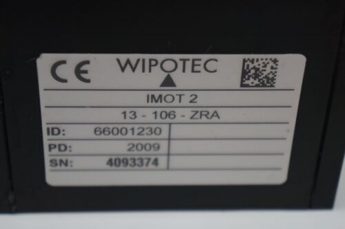 WIPOTEC IMOT 2 13-106-ZRA Servo Motor