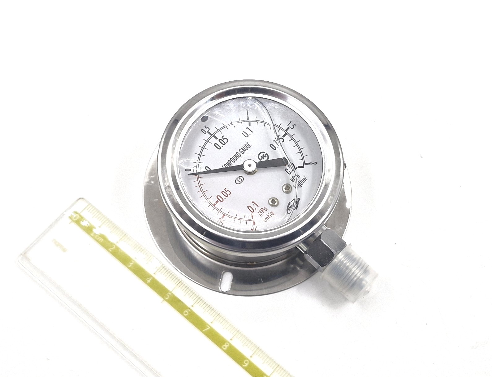 EN831-1 -0,1-0,2MPa 60mm G1/4R Ф Sigma мановакуумметр виброустойчивый