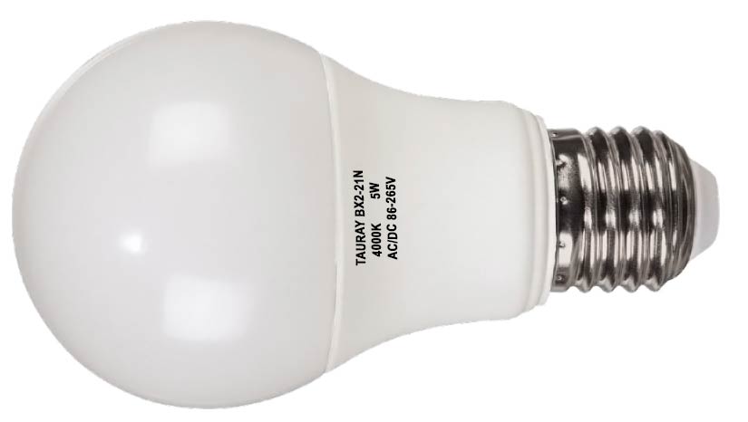 E27 5W 85-265V 4000K BX2-21N TauRay лампа светодиодная