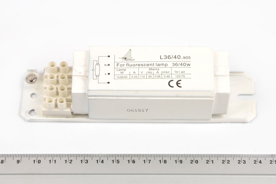 L36/40.905 1х36/40W 110V/60Hz аппарат пускорегулирующий