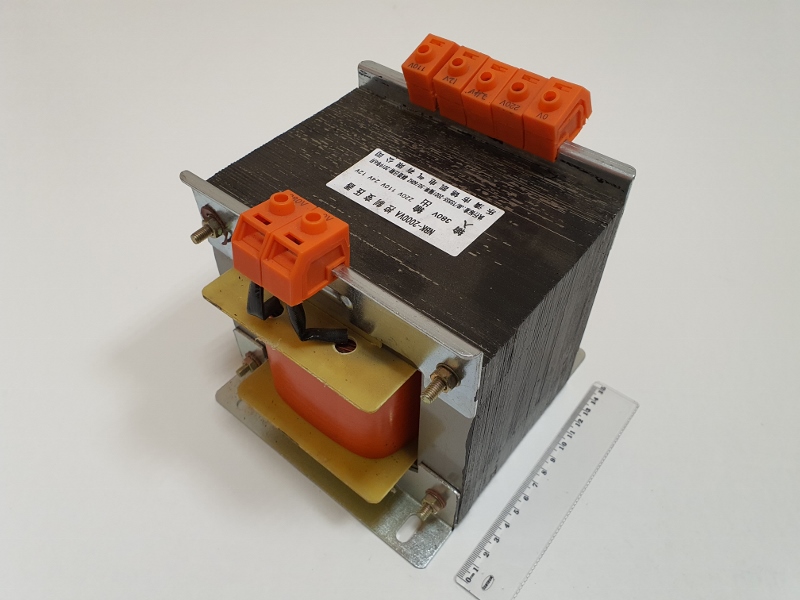 NBK(BK)-2000VA 440-380V/220-110-24-12V 2000VA трансформатор понижающий  