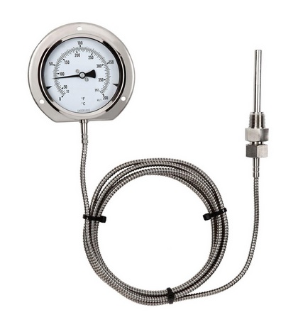 TDF75-650-G7 +50+650°С Ø75 M27x2R 250/12mm 7m Ф термометр виброустойчивый