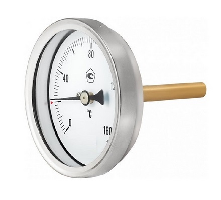 БТ5 0-120°С M12х1R 40/8mm (осевой) термометр биметаллический
