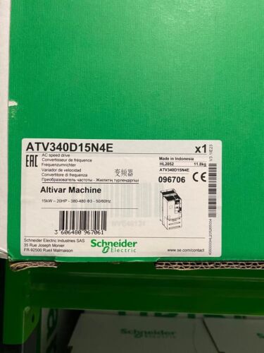 ATV340D15N4E AC Speed Drive Altivar Machine Schneider Electric