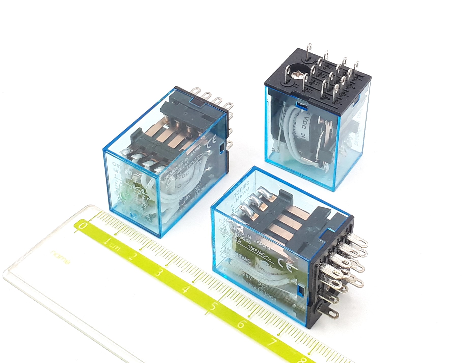 MY4N-J 5A 24VDC 4NO+4NC Omron реле промежуточное