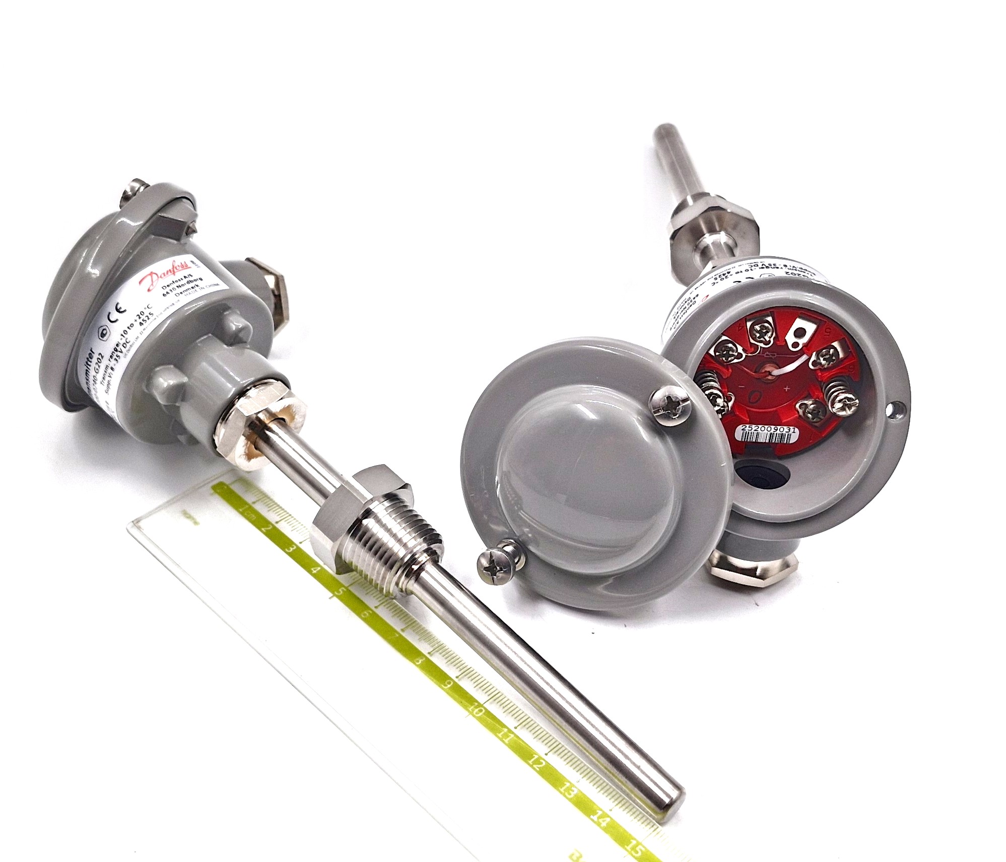 MBT5252-0011-0100-0740-G202 084Z5060 1xPt100 100/10mm G1/2R Danfoss термометр сопротивления 