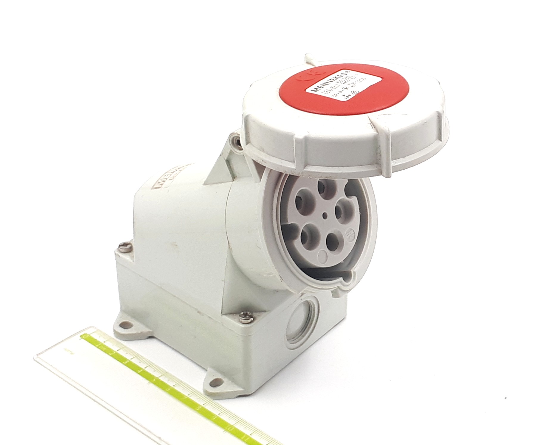 Type 1200 3Р+E+N 16А 400V IP67 Mennekes розетка кабельная стационарная