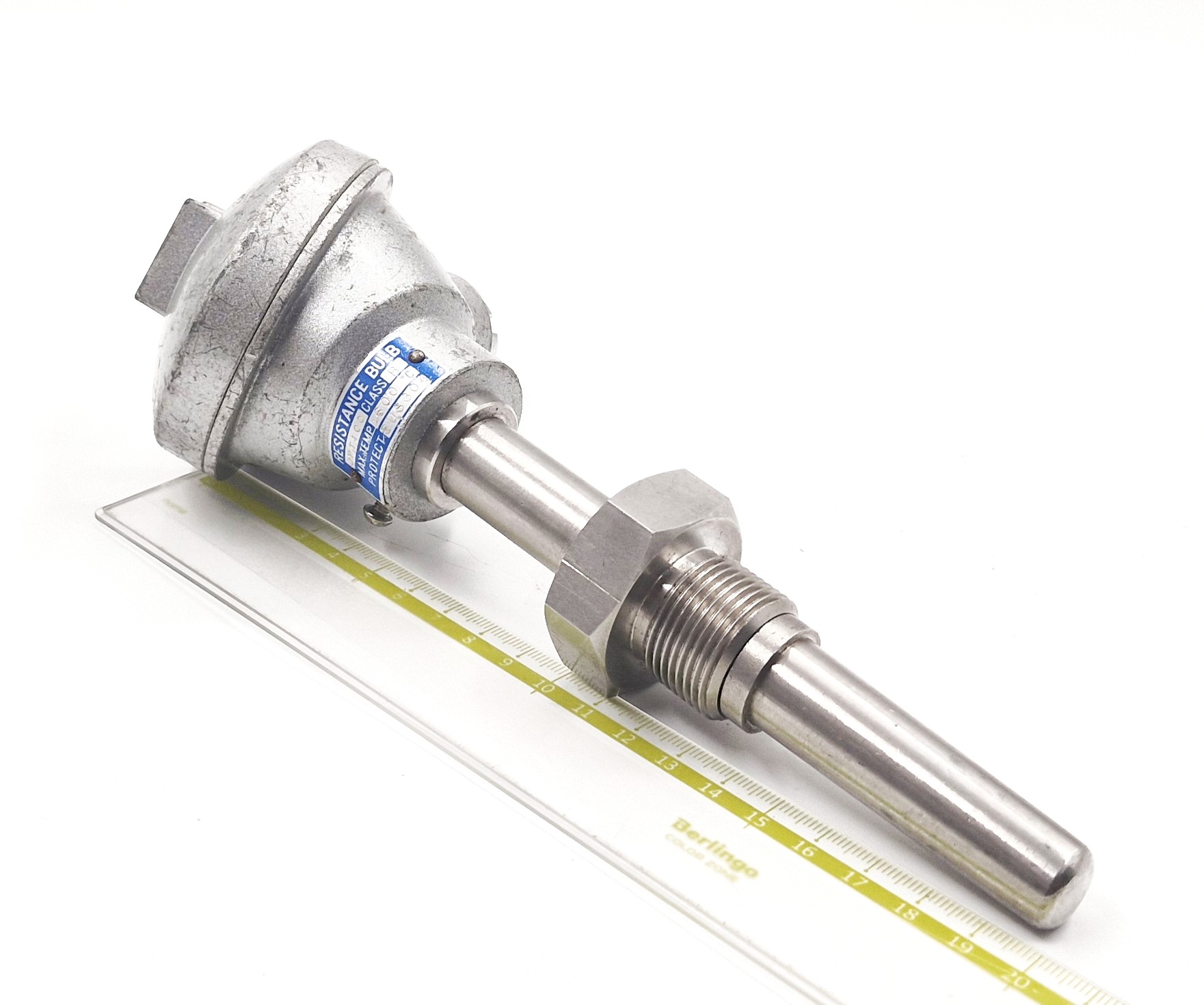PT100 JPt100 SUS304 65/15-18mm G3/4R Kl.B 600°С Resistance bulb термометр сопротивления