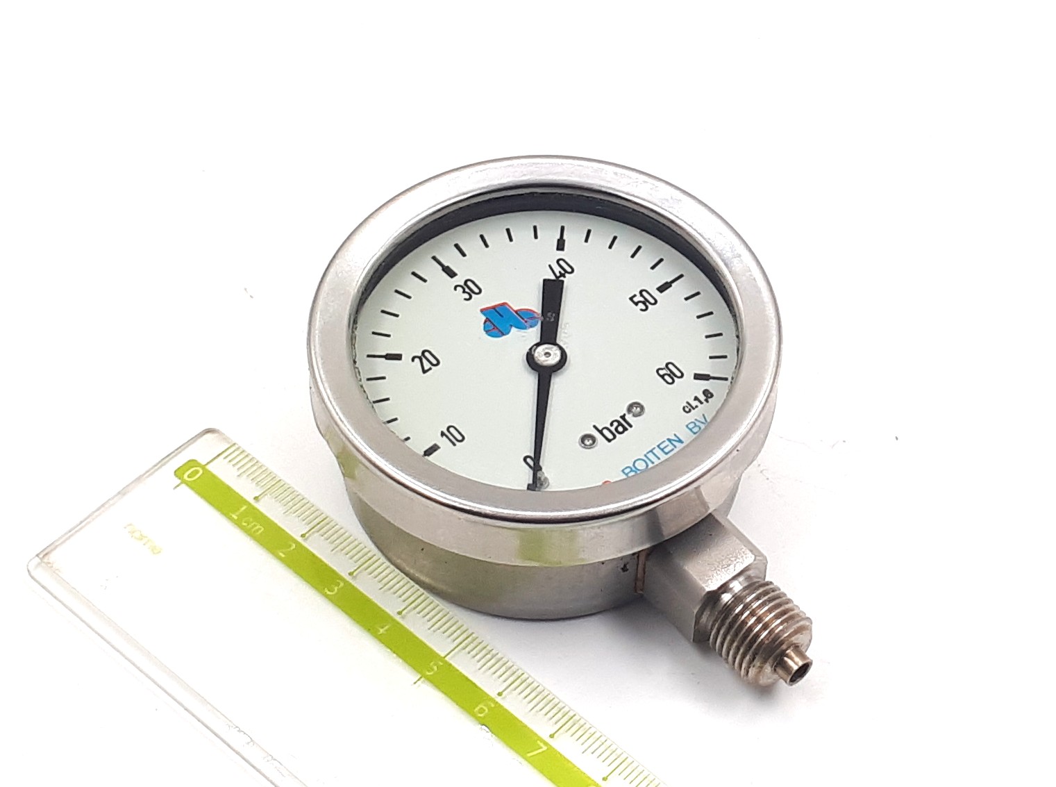 03.1627.1-01 0-60bar 60mm G1/4R Jac Boiten манометр виброустойчивый