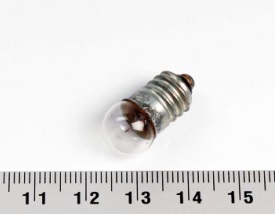 E10/13 0,75A 2,5V МН 2,5-0,75 лампа накаливания миниатюрная