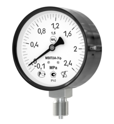 МВП3А-У -1-0-9kg/cm2 NH3 M20x1,5R мановакуумметр