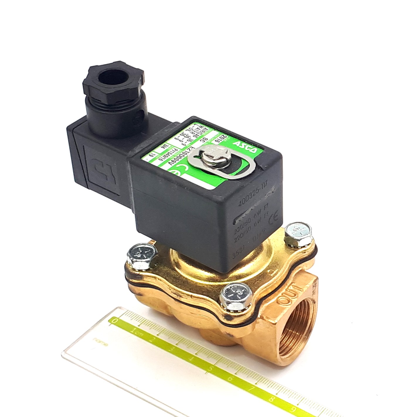 SC E210D009V G3/4Rc NC 6W 230VAC 50/60Hz ASCO клапан электромагнитный