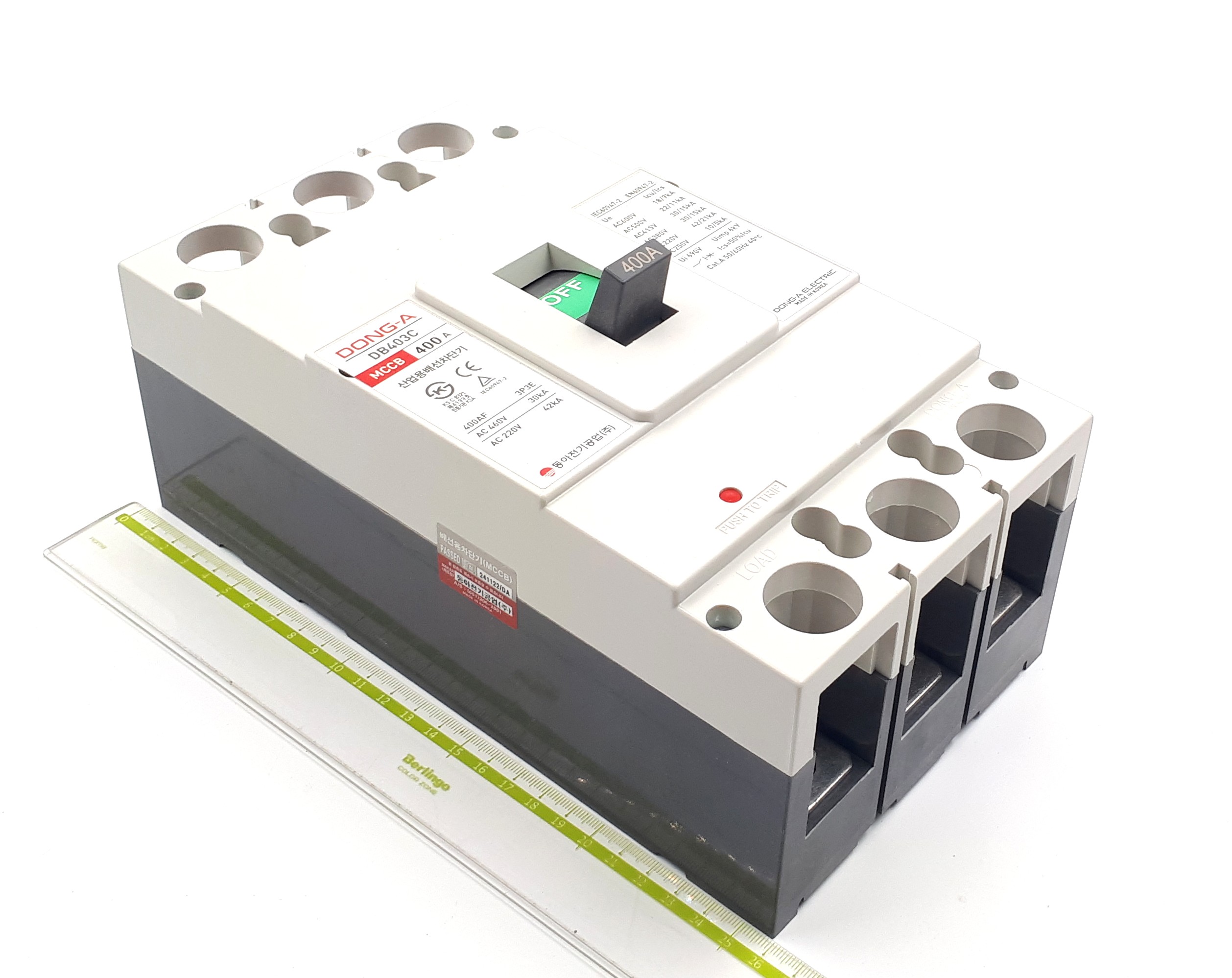 DB403Cb 400A 3P 15kA 460V 50/60Hz Dong-A выключатель автоматический