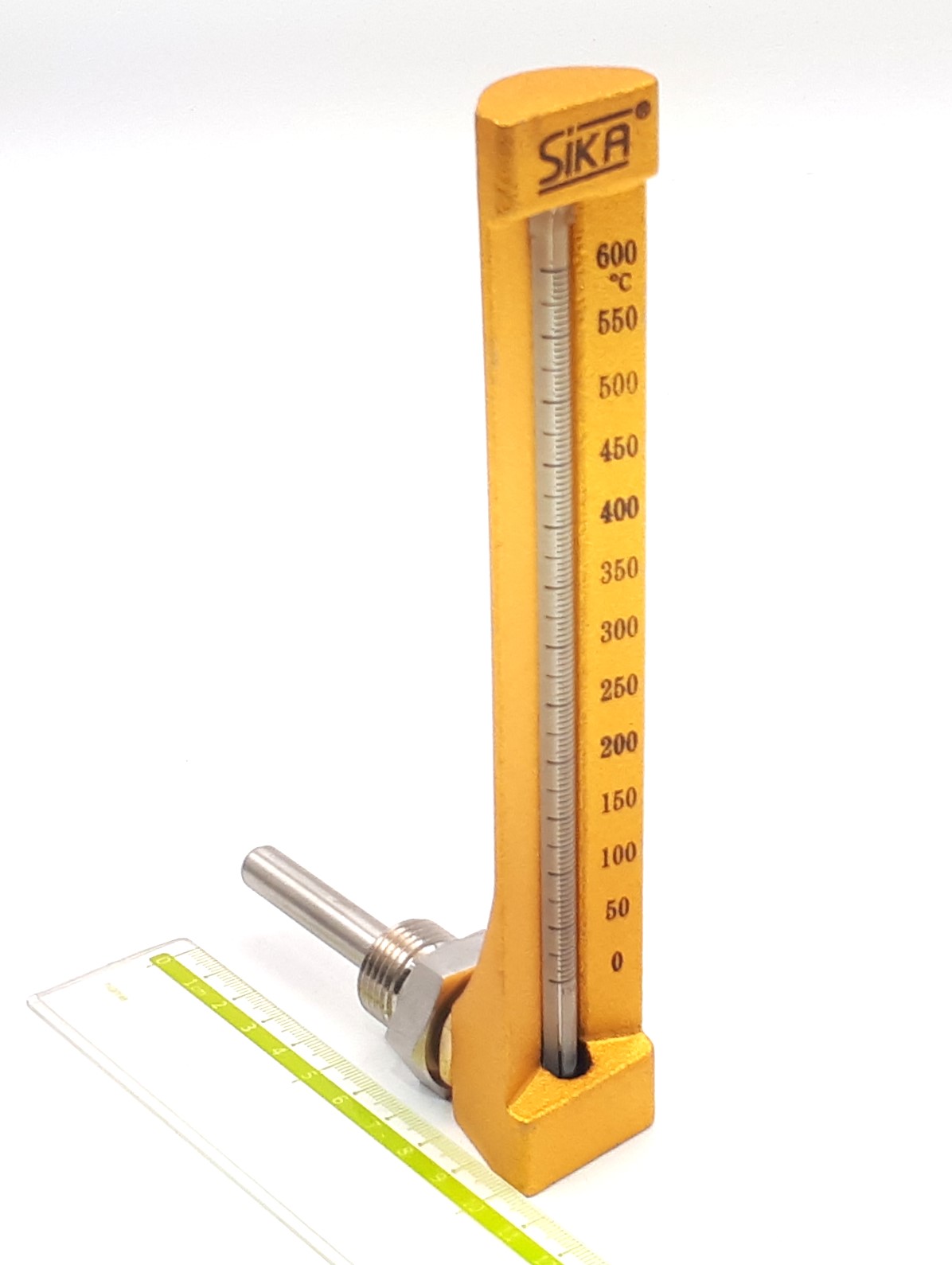 272B 0+600°С 63/10mm M20x1,5R (угловой) Sika термометр виброустойчивый