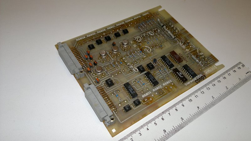 AMU-001 Steremat DDR плата электронная