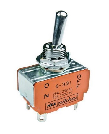 S-331 25A 125V NKK тумблер переключатель