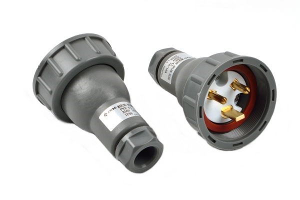 PN2-41 2P+E 10A/16A 250V IP56 АМЭО вилка судовая