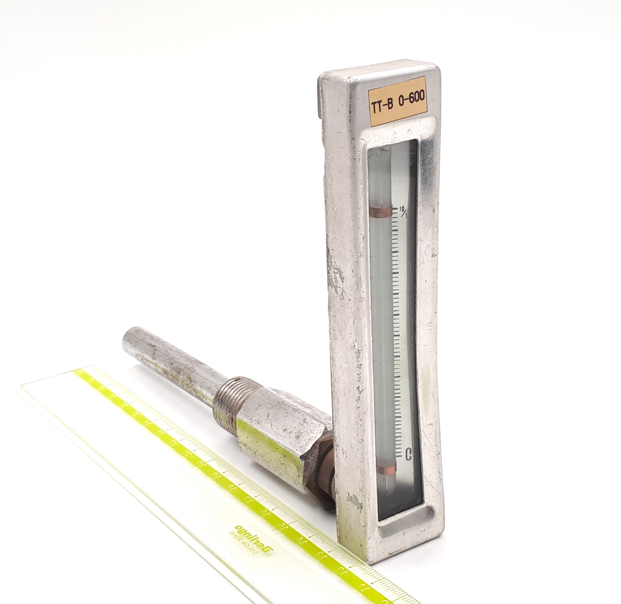 TT-B 0-600°С G1/2R 100/13mm (угловой) Tokyo термометр виброустойчивый