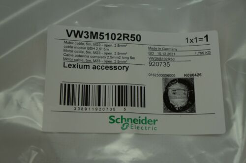 VW3M5102R50 Motor Cable 4x2,5mm² - 5 mt Schneider Electric