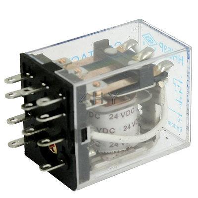 HH53P-L 24VDC 5A 3NO+3NC реле промежуточное (MY3)