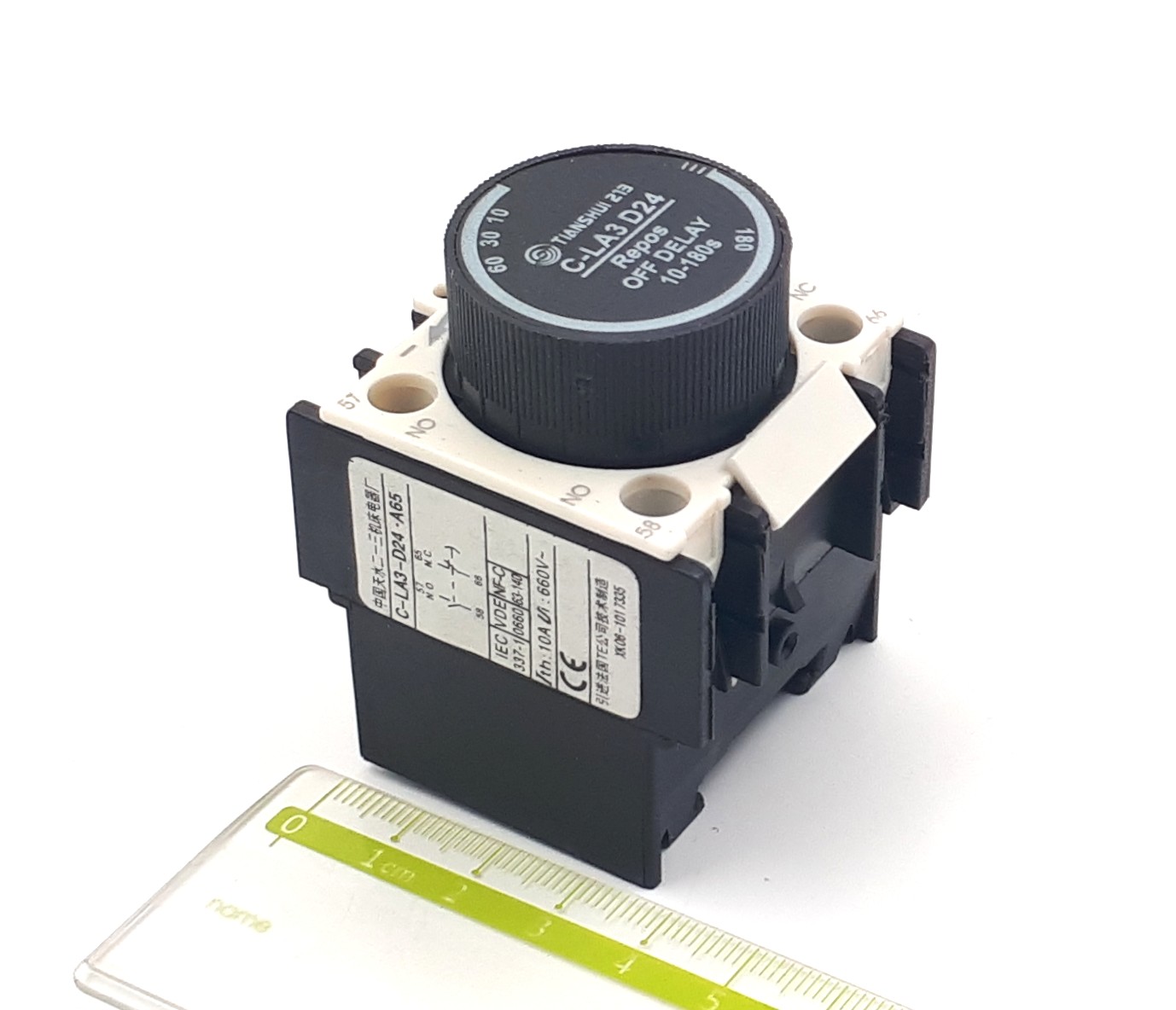 C-LA3-D24 A65 10-180s Off Delay 1NO+1NC приставка выдержки времени