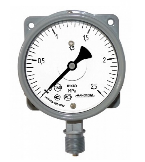 МТПСд-100 ОМ2 0-4kg/cm2 M20x1,5R Ф Манотомь манометр судовой