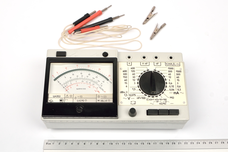 Ц 4353 мультиметр аналоговый стрелочный