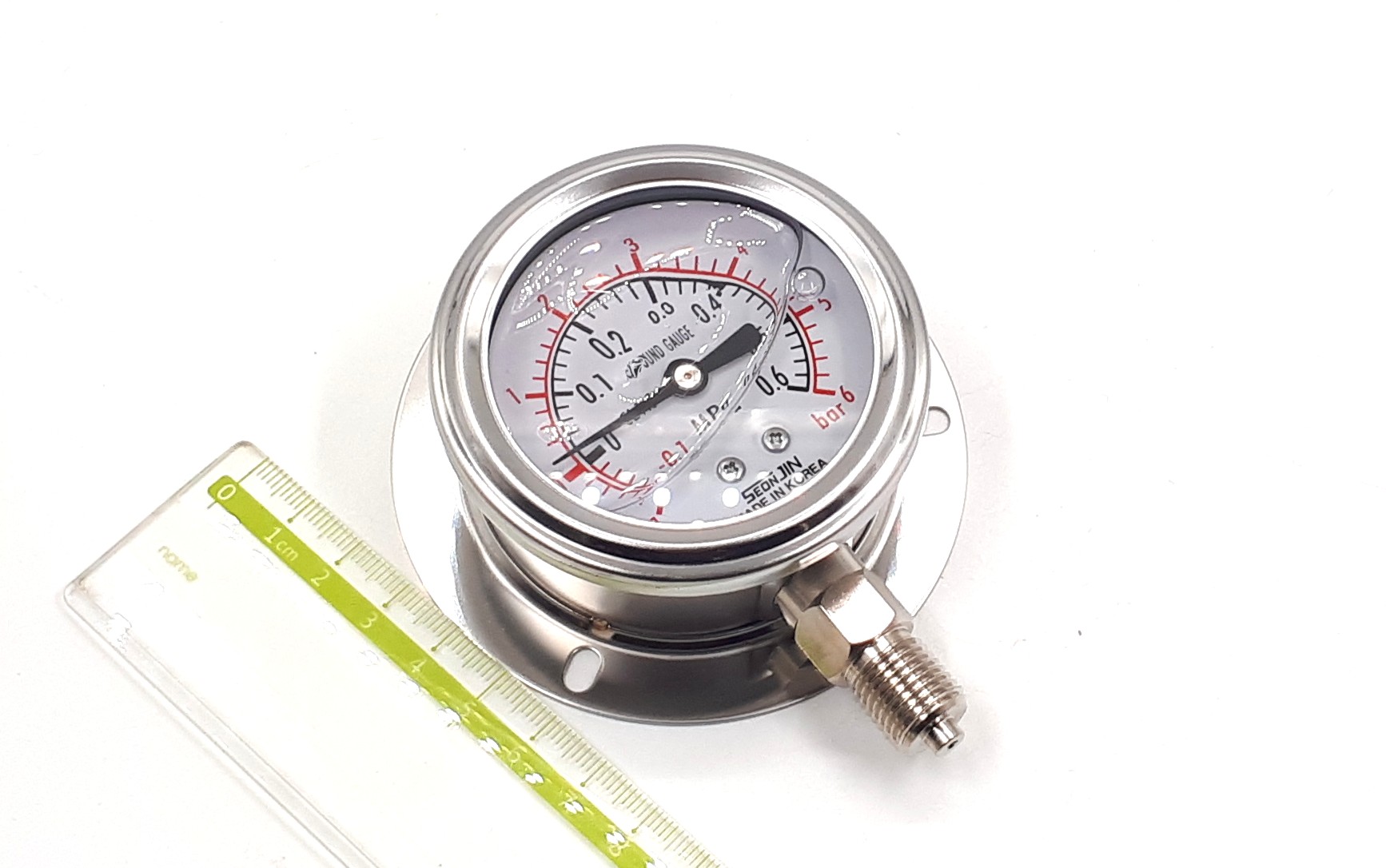 KSB5305 -1-0-0,6MPa 60mm G1/4R Seon JIN Ф мановакуумметр виброустойчивый