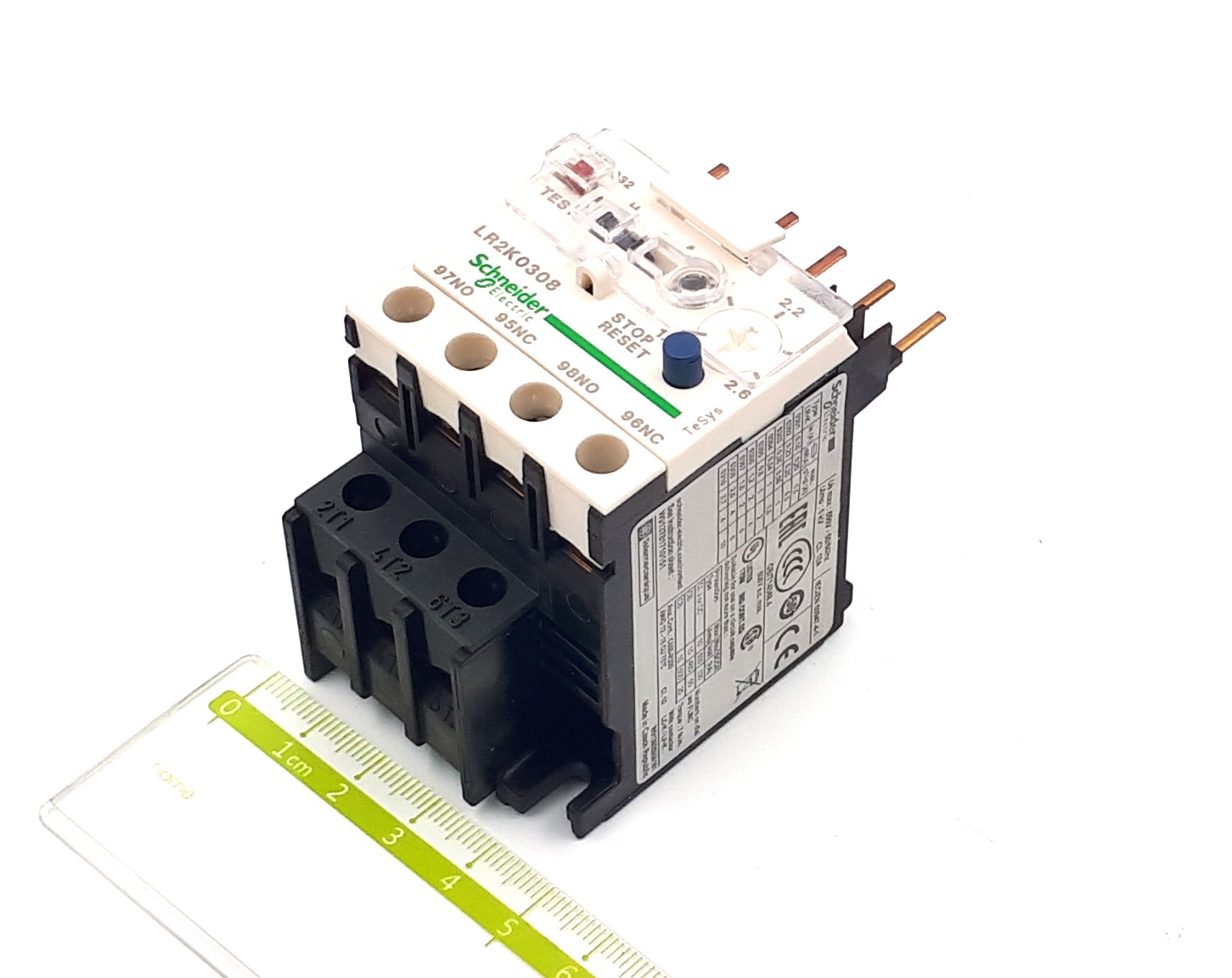 LR2K0308 1,8-2,6A Schneider Electric реле тепловое