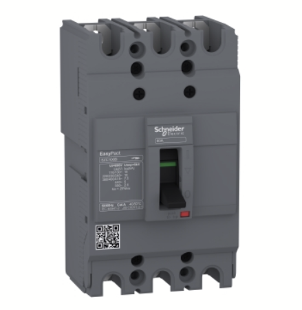 EZC100B 100A 3P 7,5kA 690V 50/60Hz EasyPact Schneider Electric выключатель автоматический