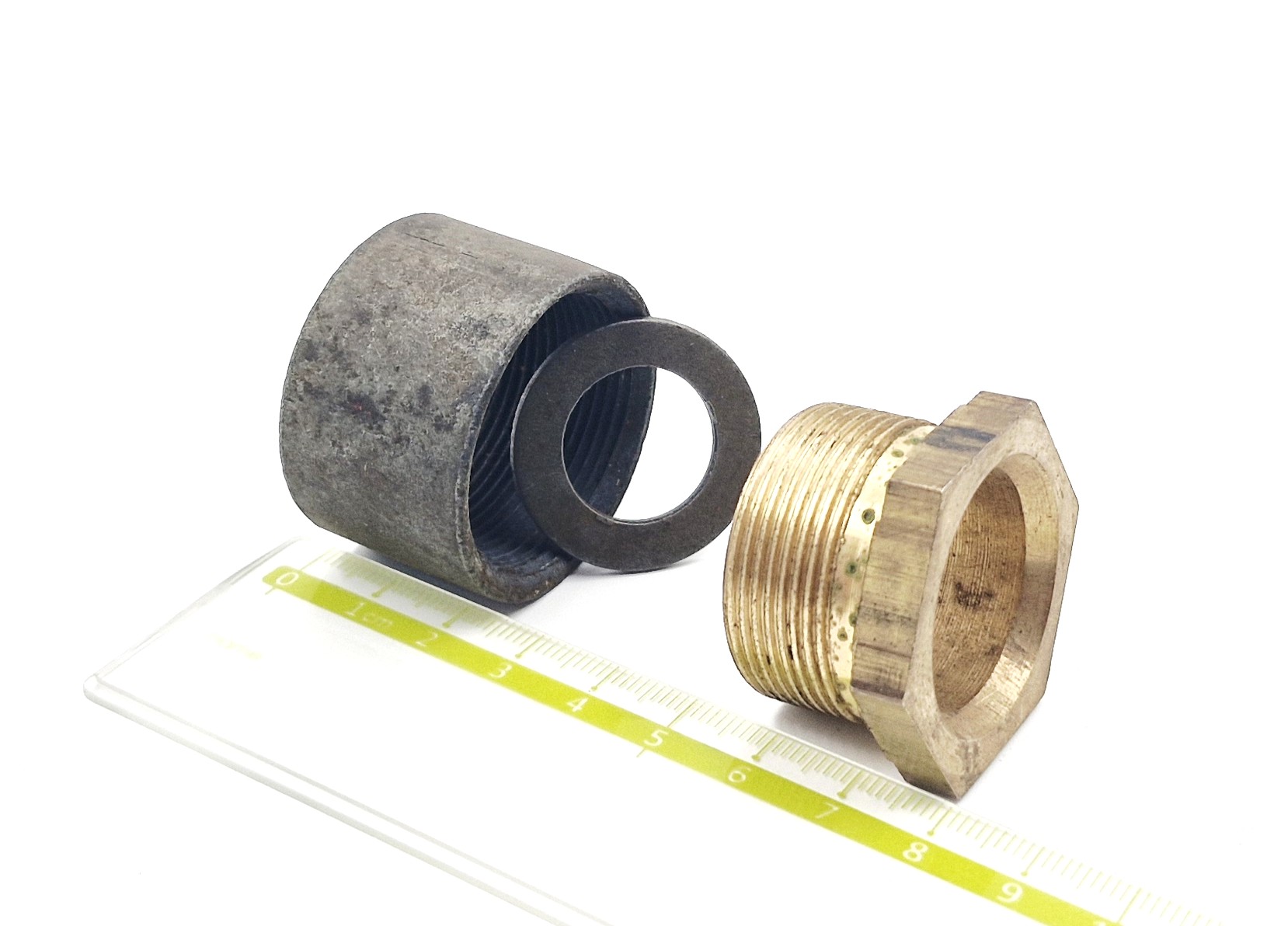СКСО 18x24mm сальник односторонний сталь-латунь приварной (М32х1,5)