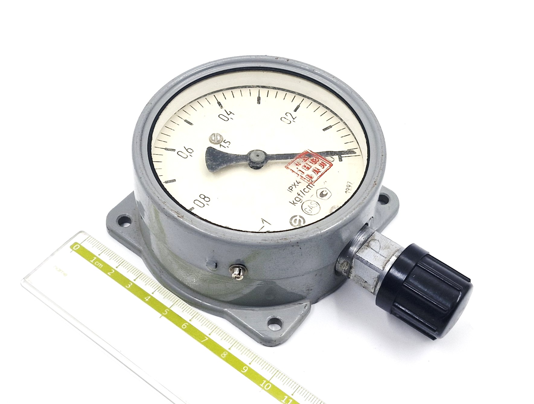 МВТПСд-100 ОМ2 -1-0kg/cm2 M20x1,5R Ф Манотомь мановакуумметр судовой