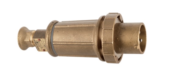 DCTH202-2 16A  250V IP66 ExdeIICT6 (латунь) вилка судовая взрывозащищенная