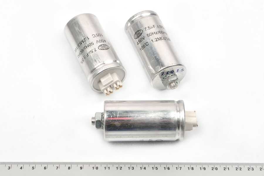 CBB60 7,5mF 450V 50/60Hz 1,2mOm/1W CQC конденсатор электролитический (пусковой)