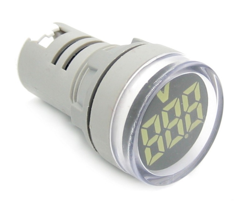 AD101-22VAM 50-500VAC 0-100A (белый) вольтамперметр цифровой