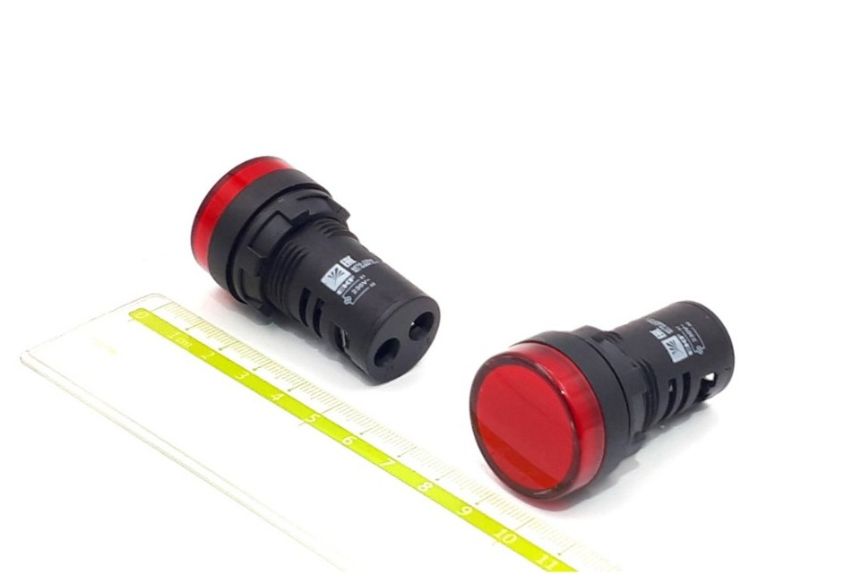 AD16-22DS 24-440VAC/DC (красный) индикатор светодиодный
