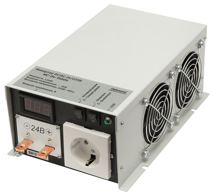 DC/AC 24/220V 1500W ИС-24-1500У Сибконтакт инвертор/преобразователь напряжения