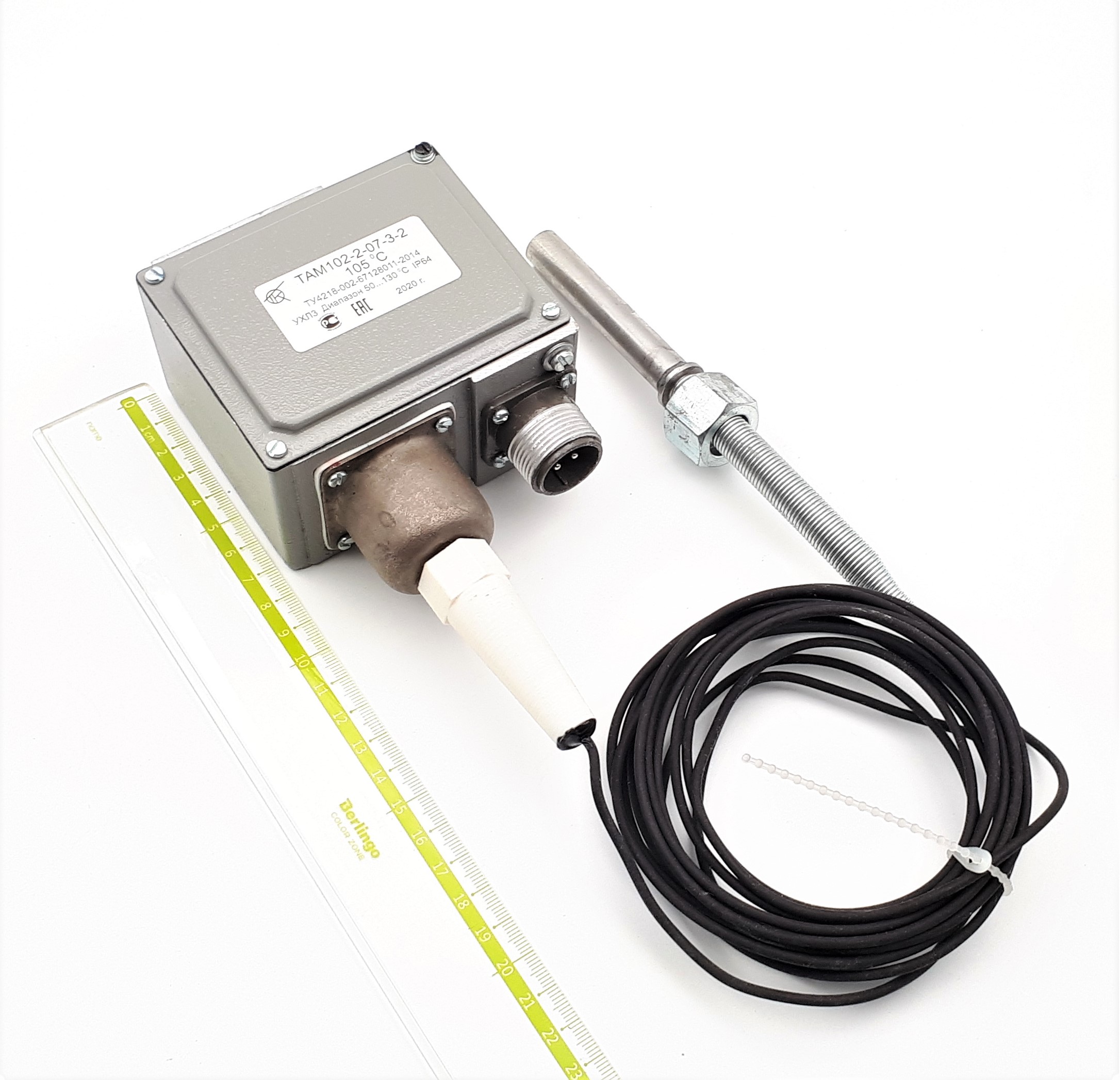 ТАМ102-2-07-3-2 105°С 4m датчик-реле температуры