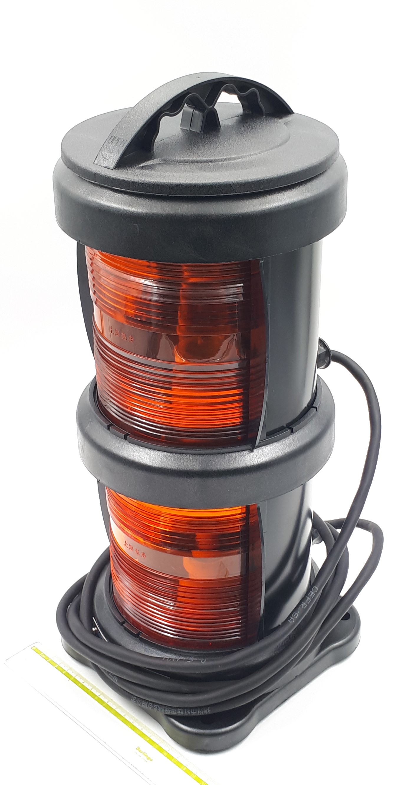 CXH4-101P 135° 2х65W P28s фонарь сигнально-отличительный буксировочный желтый