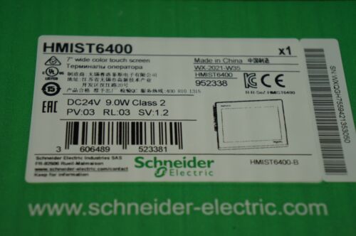 HMIST6400 Panel - 7" wide color touch screen Schneider Electric