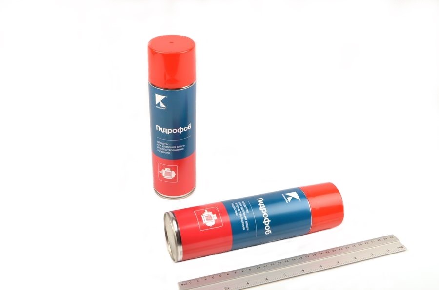 ГИДРОФОБ (Аэрозоль 550 мл) средство для удаления влаги и предотвращения коррозии