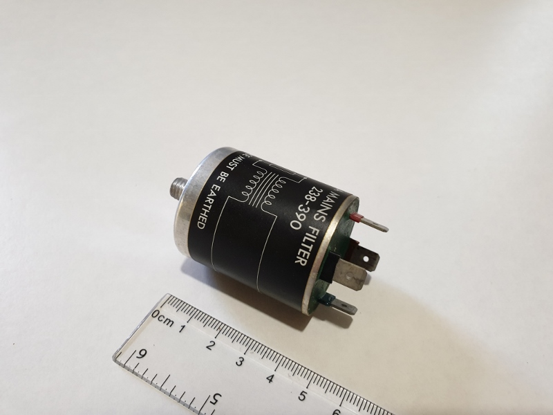 238-390 RS 5A 220V 50Hz фильтр электрический