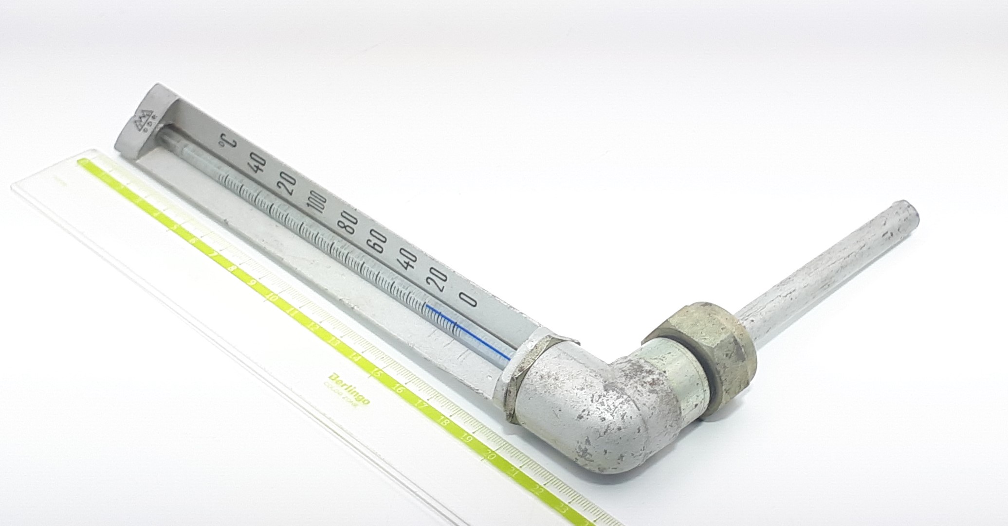 TWG 0-140°С G3/4Rc 120/12mm (угловой) GDR термометр виброустойчивый