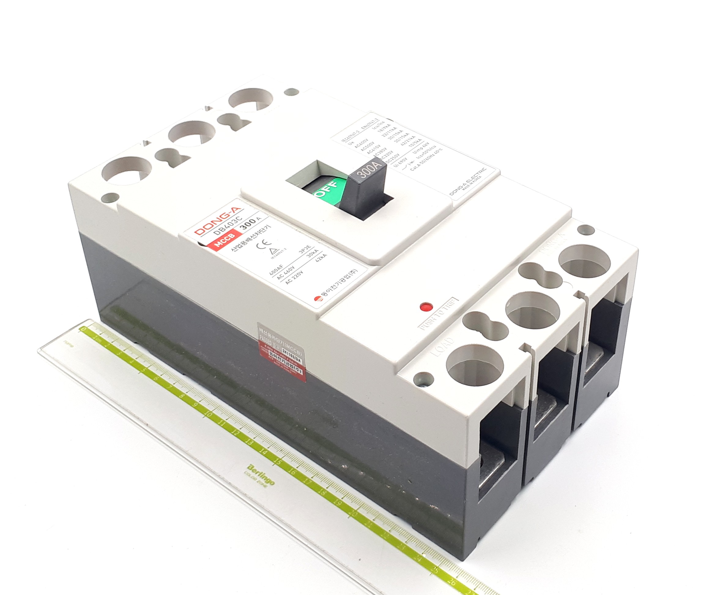DB403Cb 300A 3P 15kA 460V 50/60Hz Dong-A выключатель автоматический
